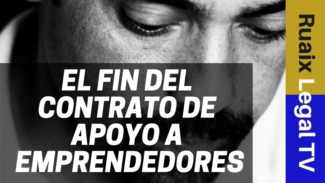 contrato de trabajo de apoyo a emprendedores