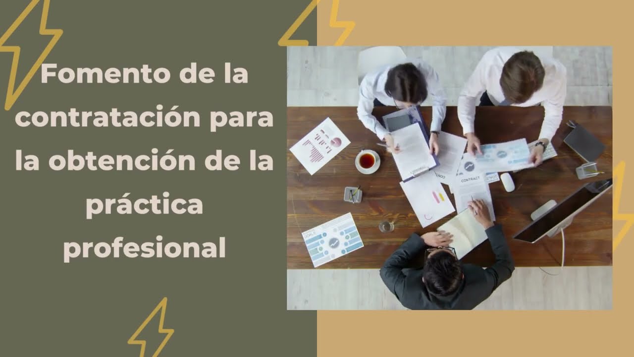 contrato para la obtención de la práctica profesional duracion