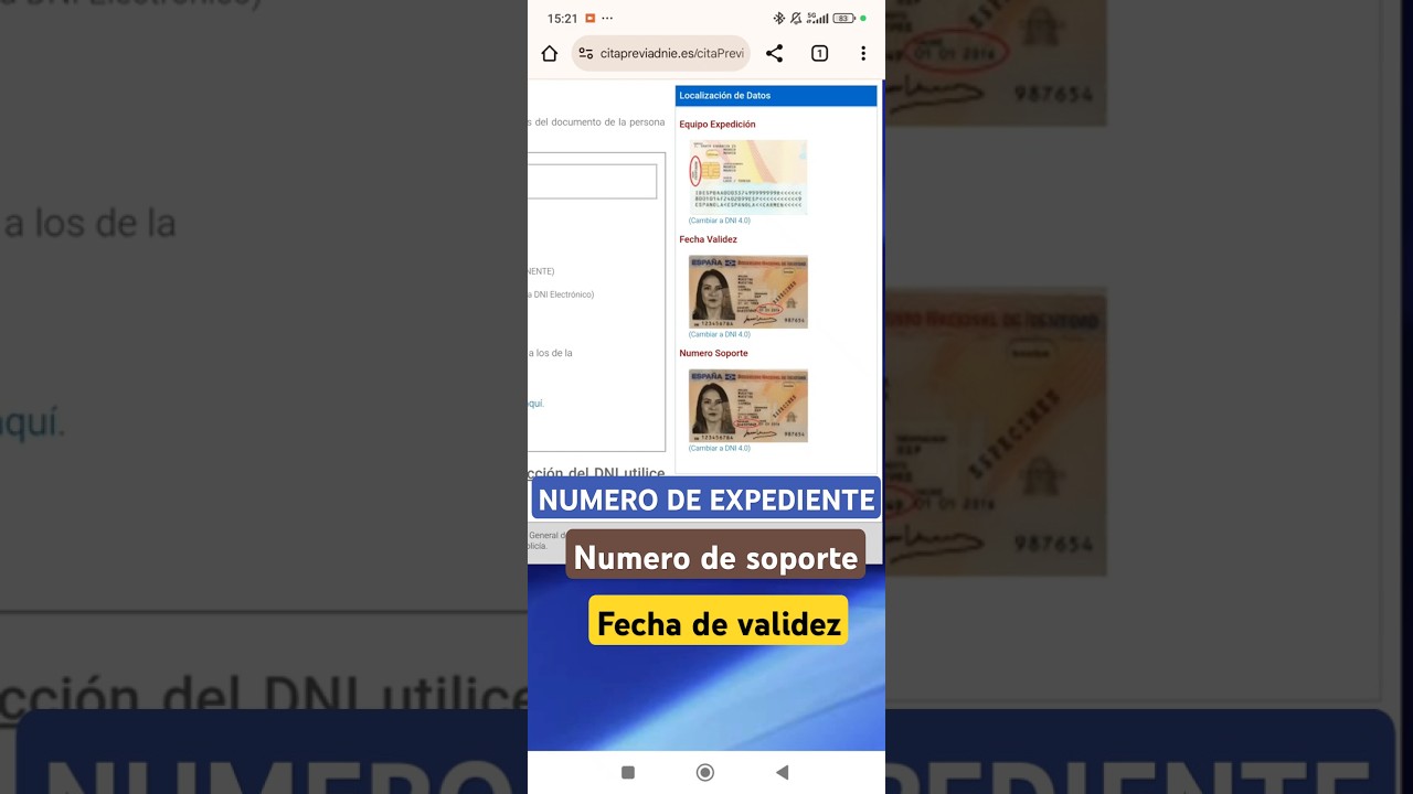 cual es el equipo de expedicion del nie