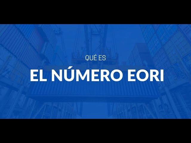 cual es el numero eori de una empresa