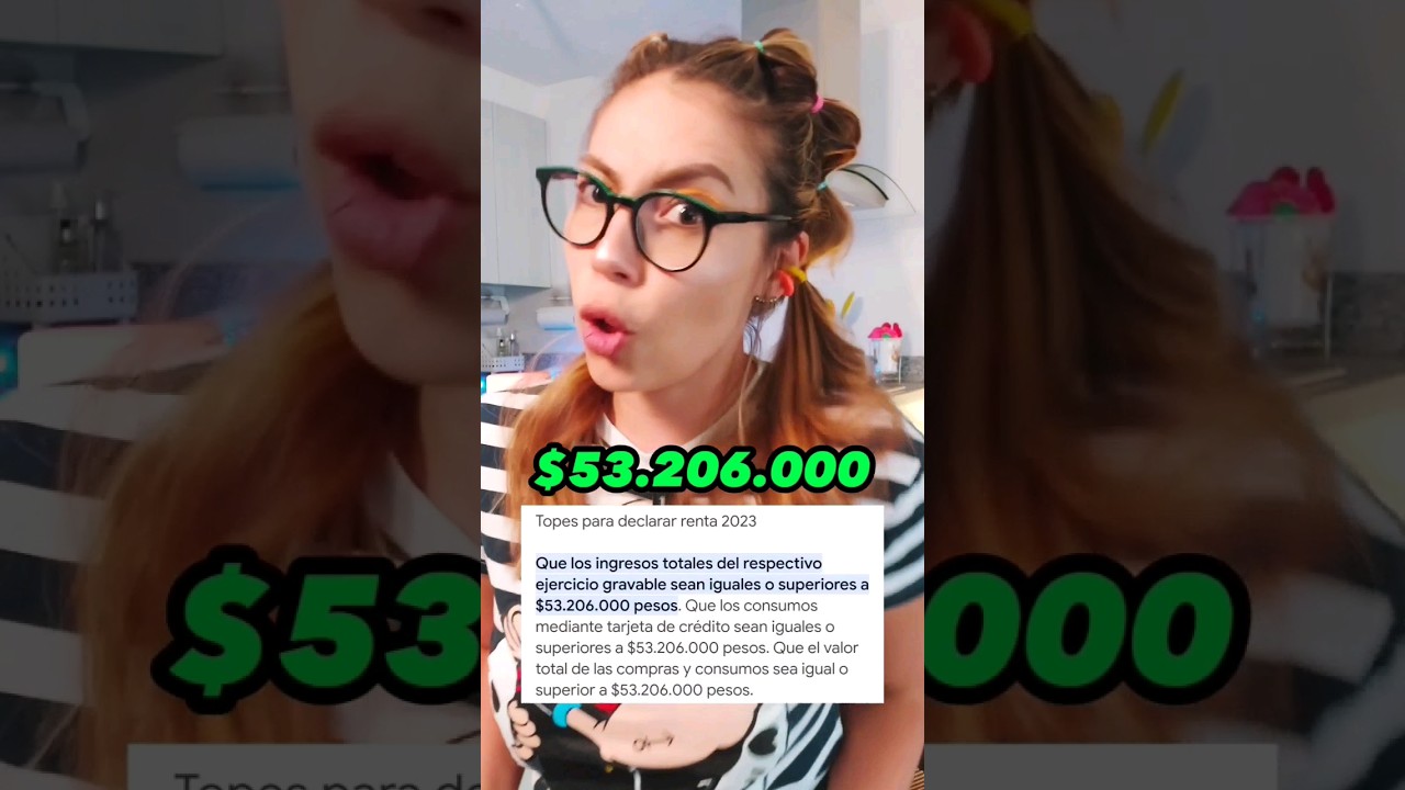 cual es el tope de dinero para hacer la declaracion de la renta