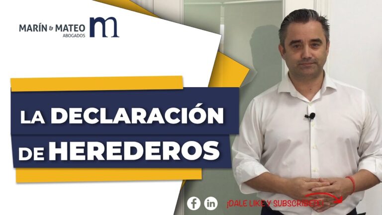 cuando hay que hacer declaracion de herederos