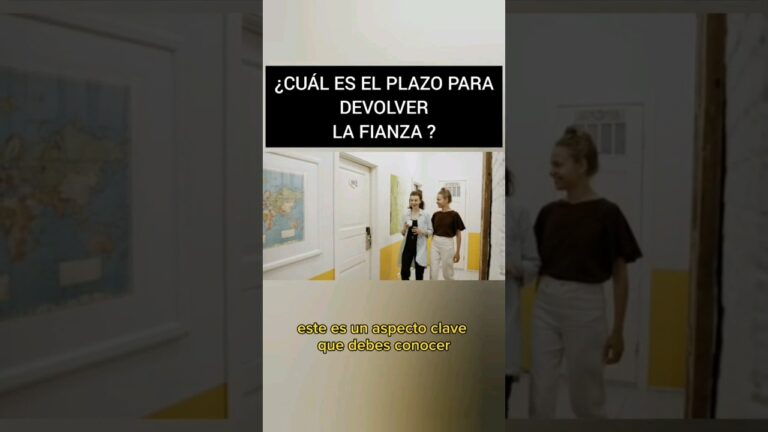 cuando me devuelven la fianza del alquiler