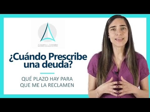 cuando prescribe una deuda de prestamo personal
