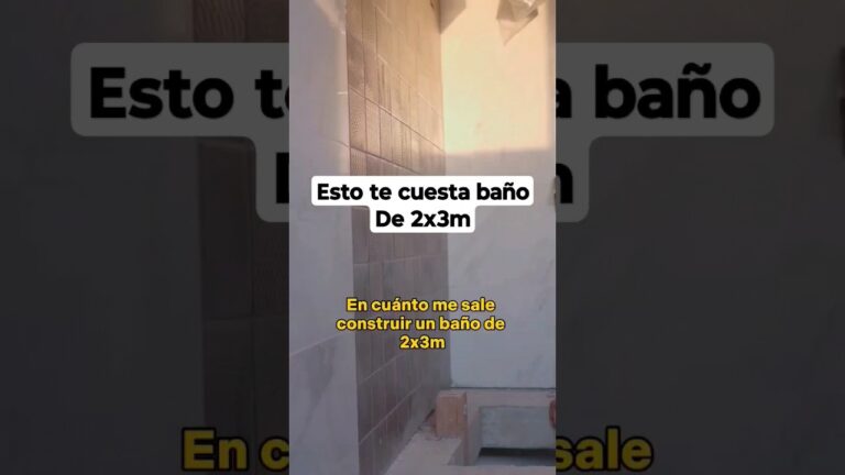 cuanto cobra un albañil por hacer un baño
