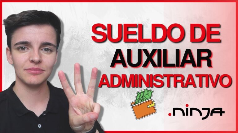 cuanto cobra un auxiliar administrativo media jornada