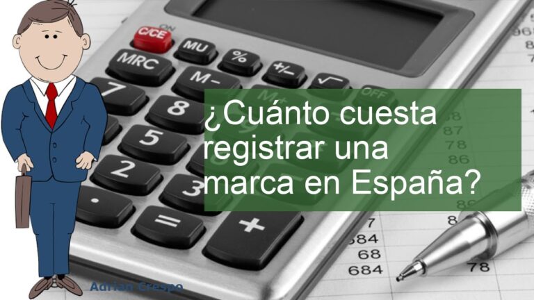 cuanto cuesta patentar una marca en españa