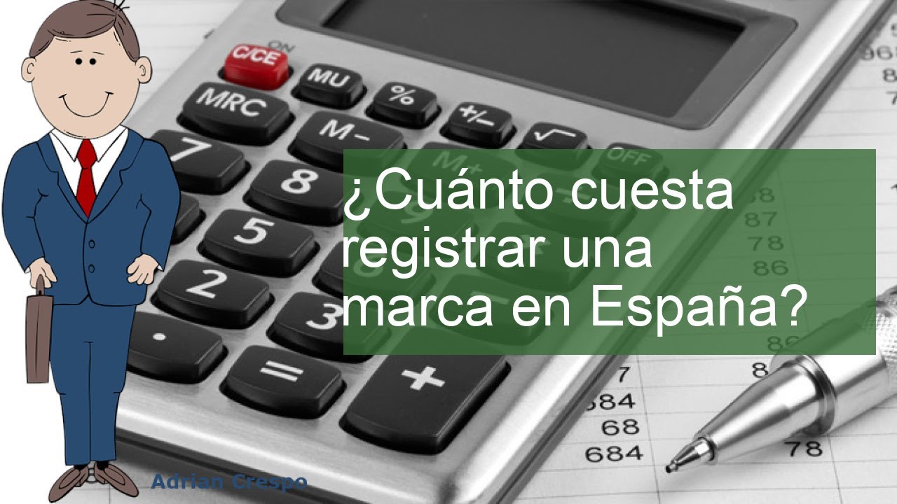 cuanto cuesta patentar una marca en españa