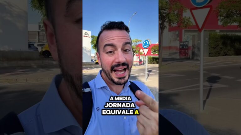 cuanto se cobra por media jornada en españa