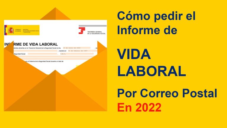 cuanto tarda en llegar la vida laboral a tu domicilio