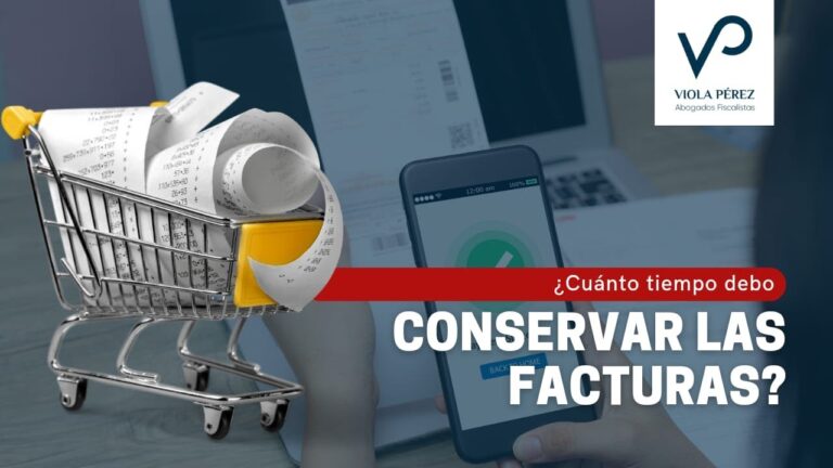 cuanto tiempo hay que guardar las facturas de la comunidad