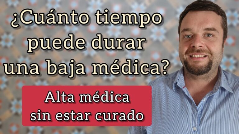 cuanto tiempo puedes estar de baja por enfermedad comun