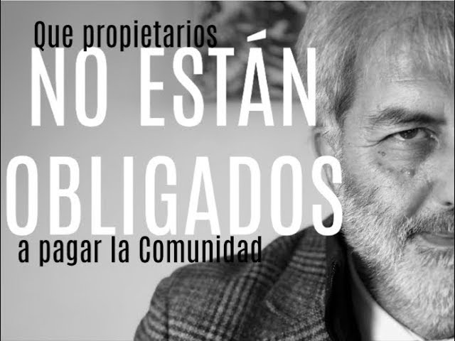 cuánto tiempo se puede estar sin pagar a la comunidad