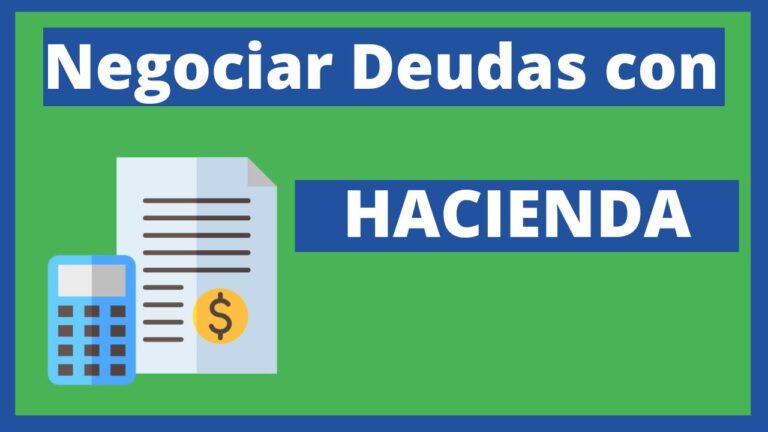 cuanto tiempo te da hacienda para pagar una deuda