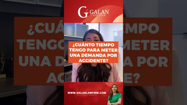 cuanto tiempo tienes para dar un parte de accidente