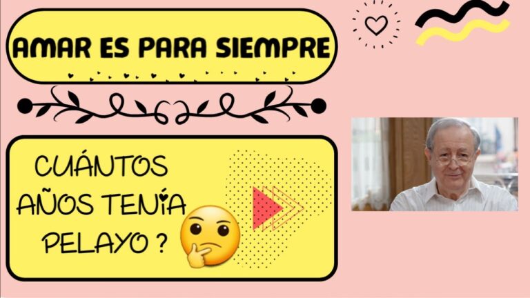 cuántos años lleva amar es para siempre