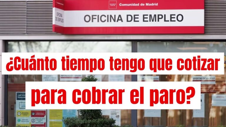 cuantos dias cotizados para 6 meses de paro