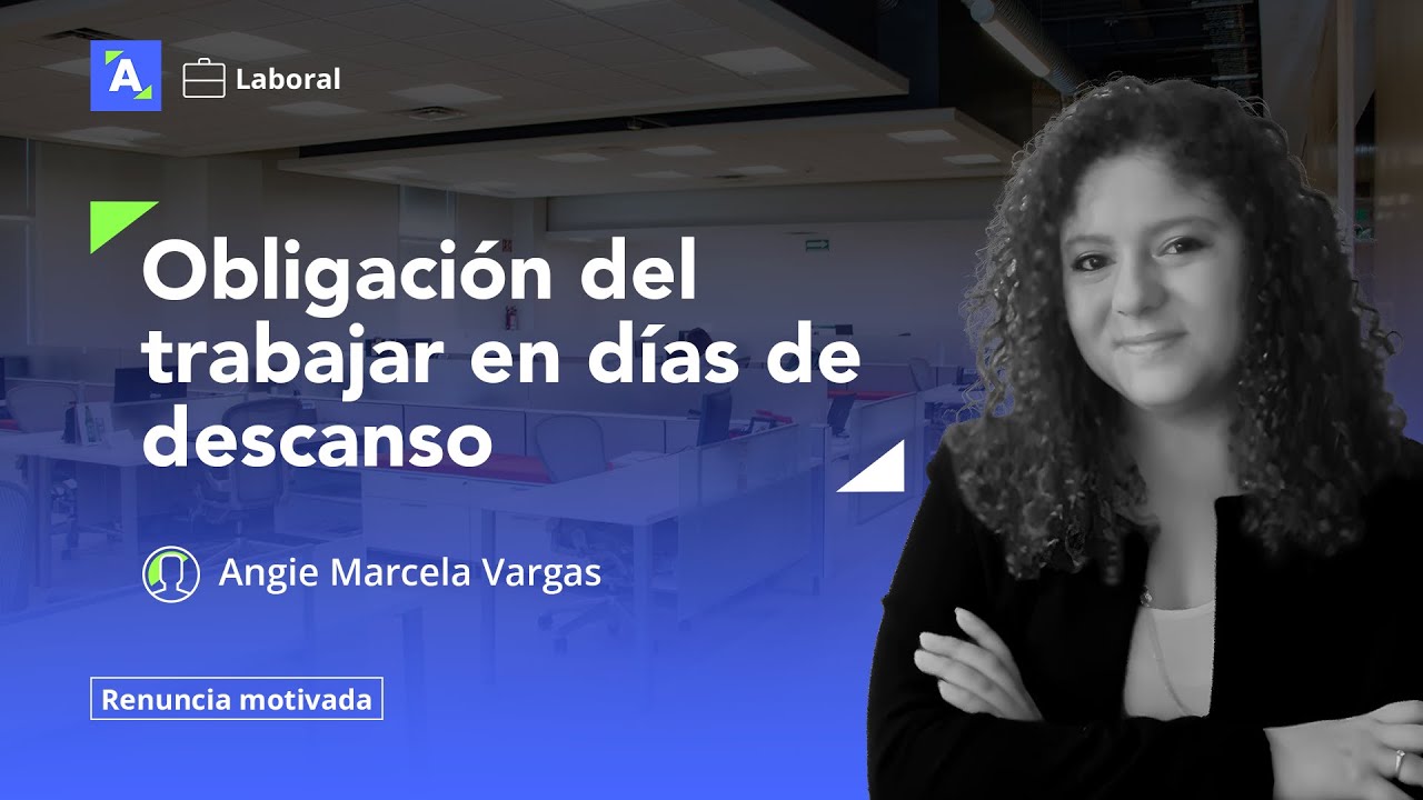 cuantos dias de descanso tiene un trabajador a la semana