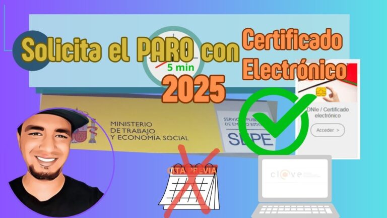 darse de alta en el paro con certificado digital