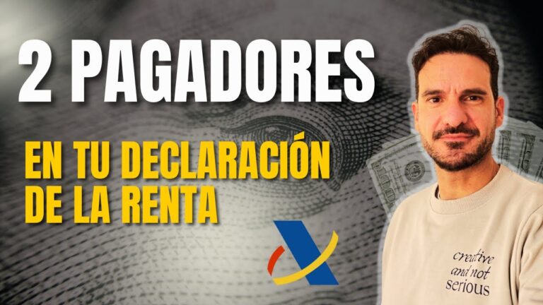 declaracion de la renta con 3 pagadores