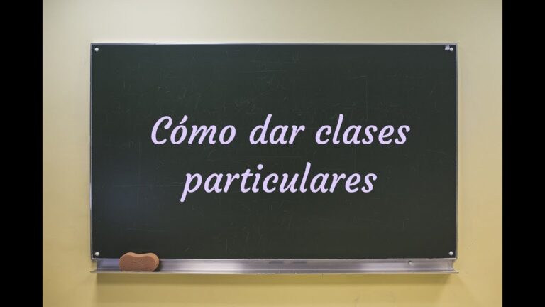 desgravan las clases particulares de ingles