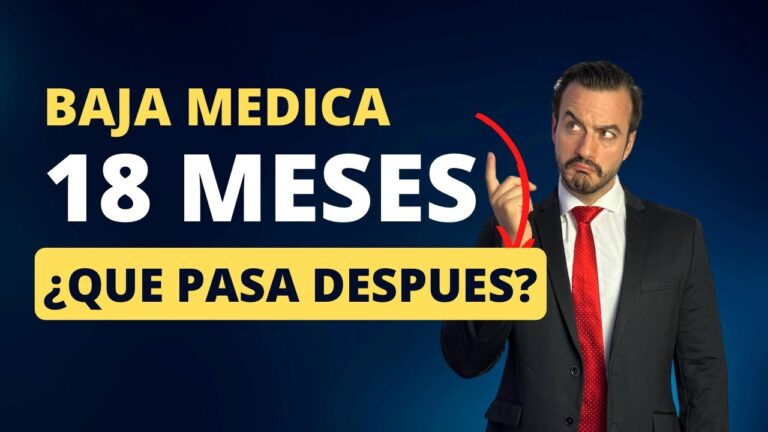 despues de 18 meses de baja laboral que pasa