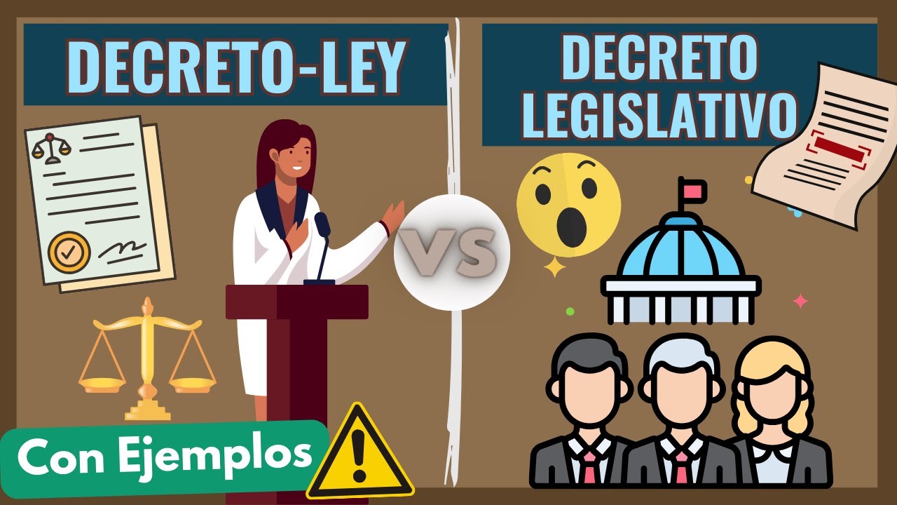 diferencia entre real decreto ley y real decreto