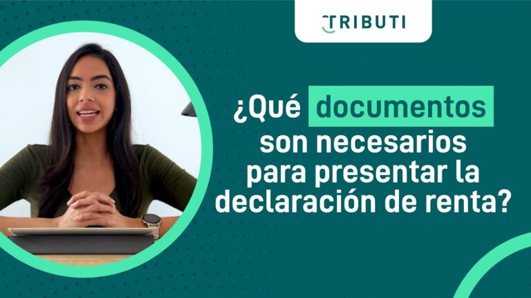 documentación para declaración de la renta