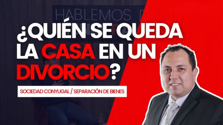 en caso de separacion como se reparten los bienes