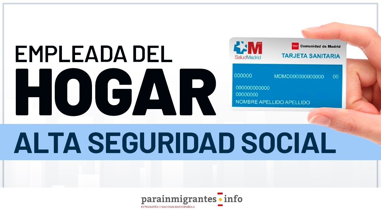 es obligatorio dar de alta a una empleada de hogar