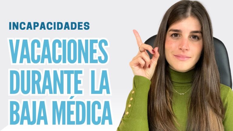 estando de baja tengo derecho a vacaciones