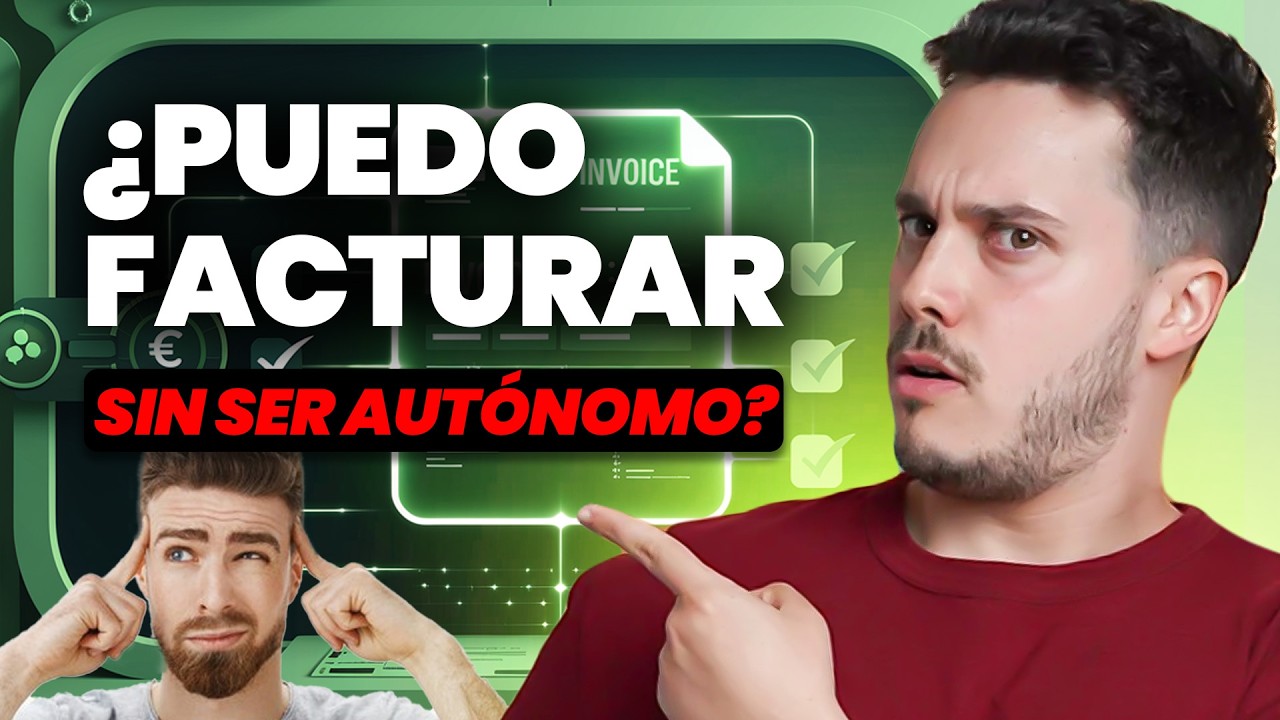 facturar sin ser autónomo paso a paso