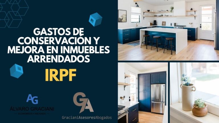 gastos reparacion y conservacion alquiler irpf
