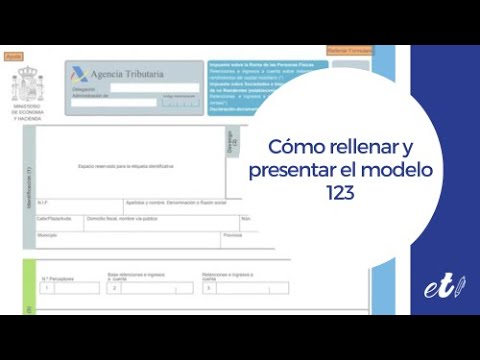 hay que presentar el modelo 123 a cero