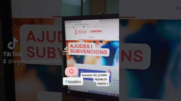 impreso solicitud subsidio mayores de 52 años