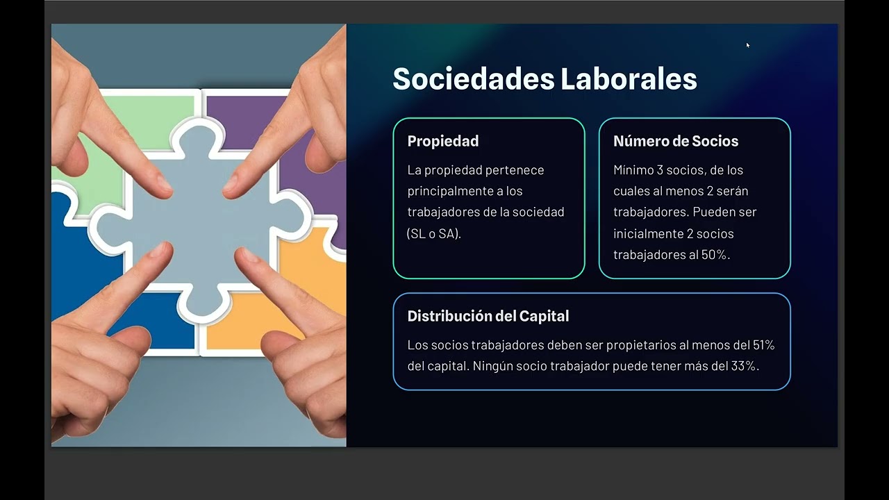 inscripción de la empresa en el registro de sociedades laborales