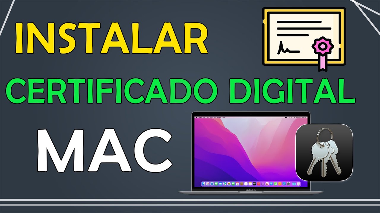 instalar certificado digital en mac desde pendrive