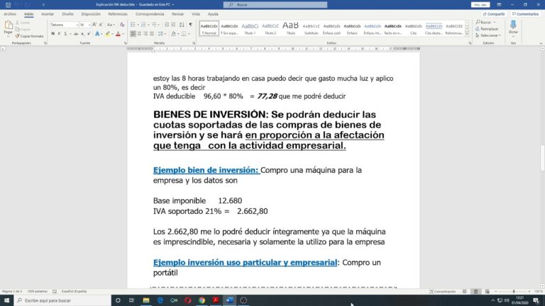 iva deducible por cuotas soportadas en operaciones interiores corrientes