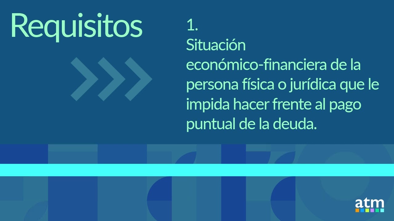 la deuda no cumple condiciones para solicitar aplazamiento