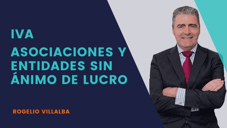 las asociaciones sin animo de lucro pagan iva