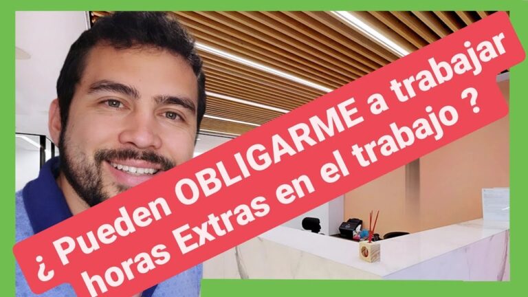 me pueden obligar a echar horas extras