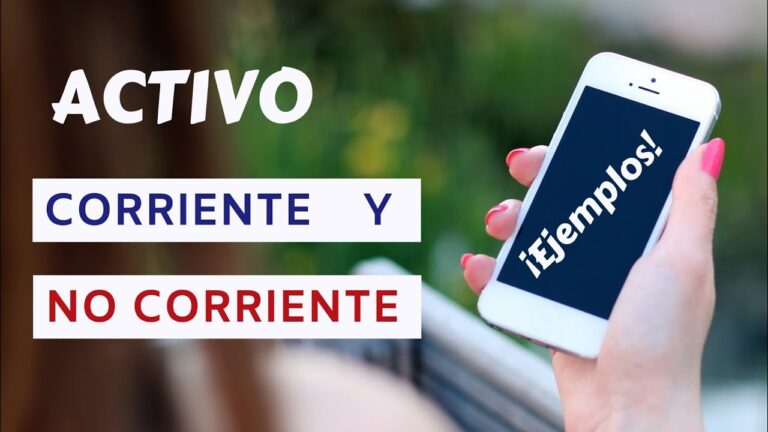 mercaderias es activo corriente o no corriente