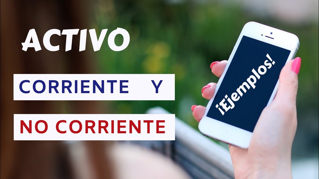 mercaderias es activo corriente o no corriente