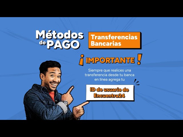 metodo de pago transferencia bancaria