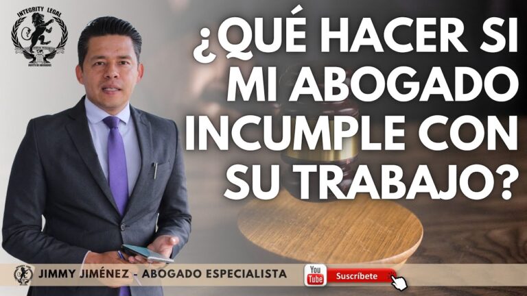 mi abogado de oficio no me defiende