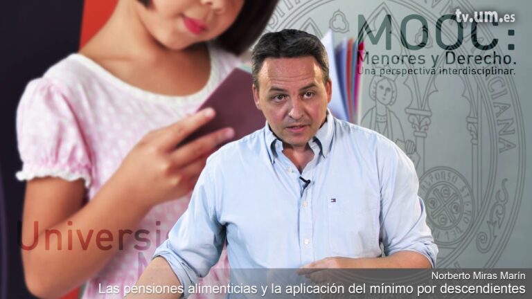 minimo por descendientes y pension de alimentos
