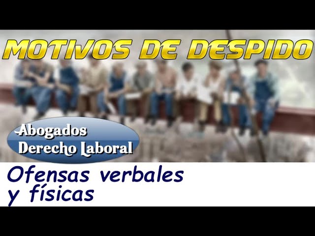 modelo de carta de despido disciplinario por ofensas verbales