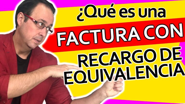 modelo factura con recargo de equivalencia