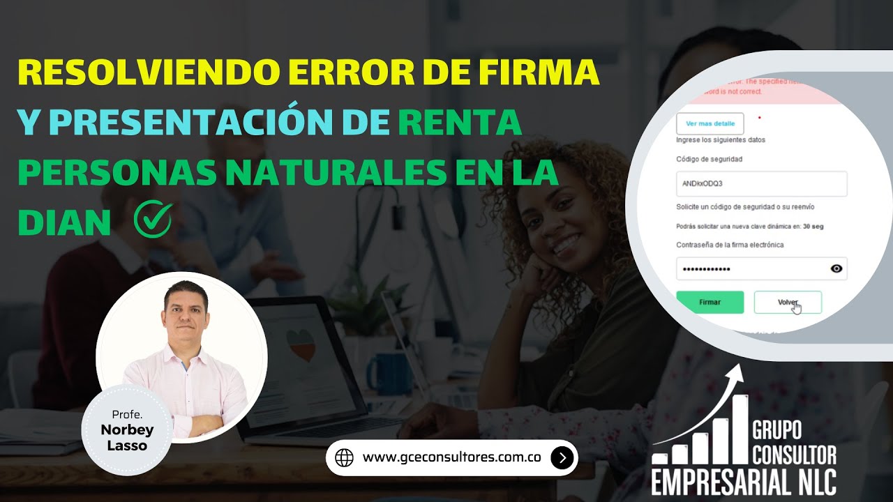 no me deja presentar la declaración de la renta