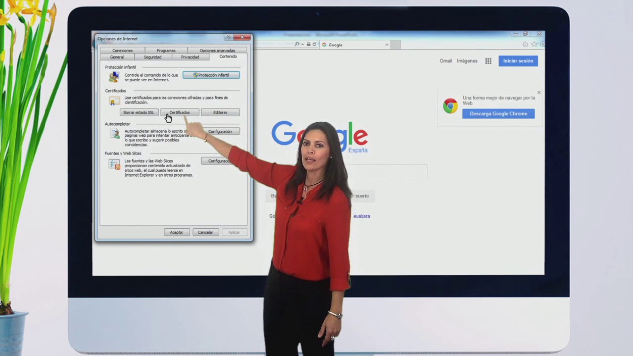 no se instala certificado en personal